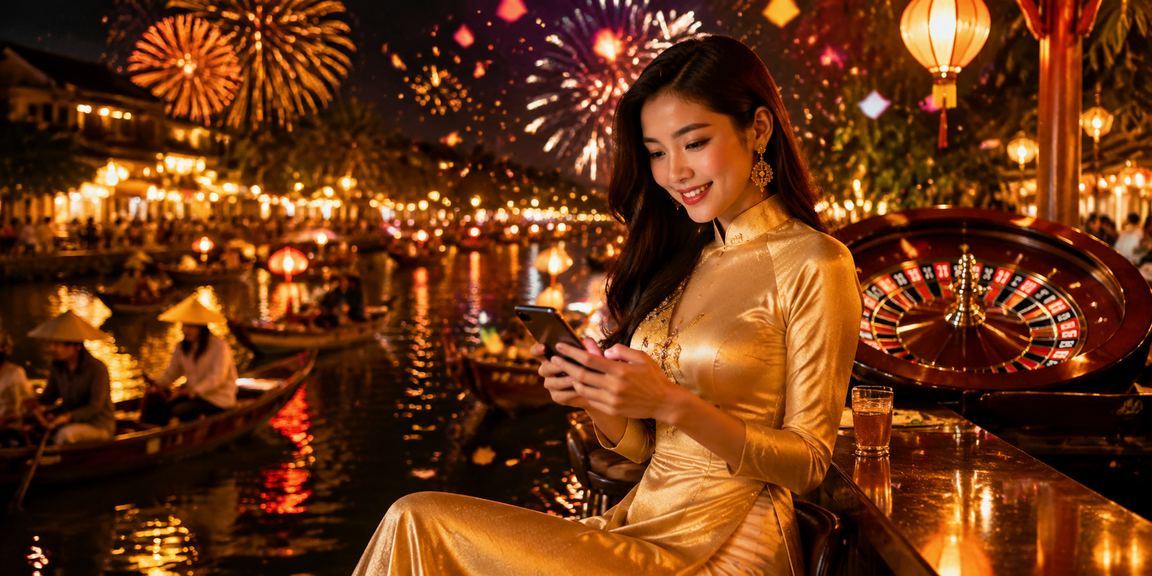 Trải nghiệm casino trực tuyến và roulette tại vùng Mekong Việt Nam với áo dài truyền thống